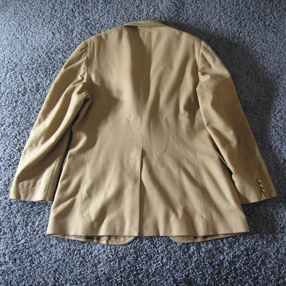 Vintage Pendleton Blazer Mens 40L Long Wool Made In USA Sport Coat Gold Buttons - Picture 2 of 15